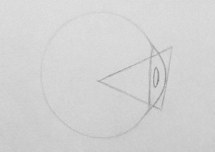 drawing eyes from the side step 3