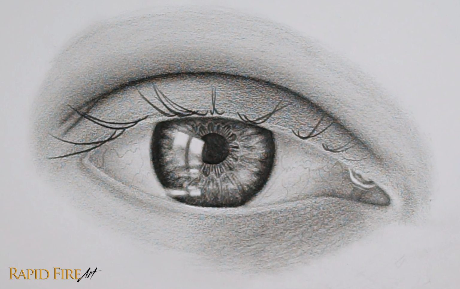 How to Draw a Teary Crying Eye Step 10_1