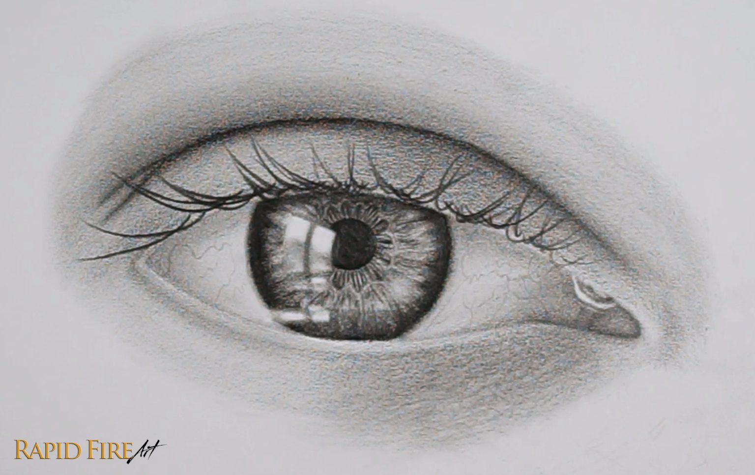 How to Draw a Teary Crying Eye Step 10_2