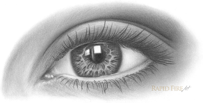 how to draw eyelashes step 7