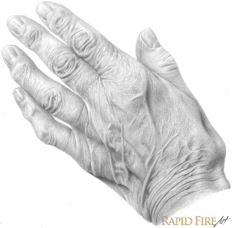 how to draw hands old 2