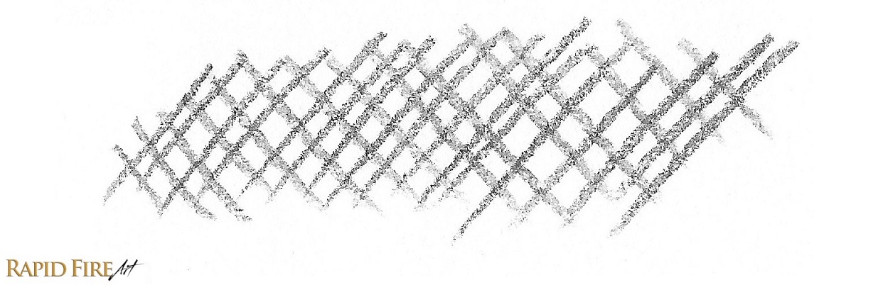 Shading techniques crosshatching example
