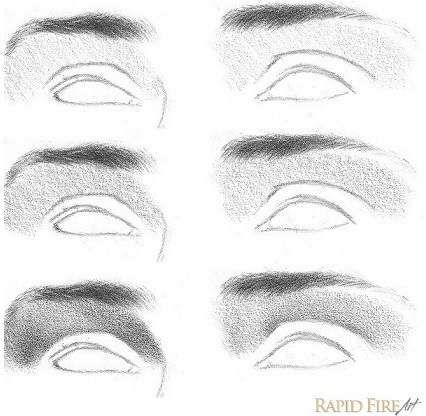Step 3 Shading Eyes 1
