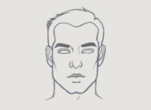 How to Draw a Face from the Front_Loomis Method for Drawing the Face from any angle