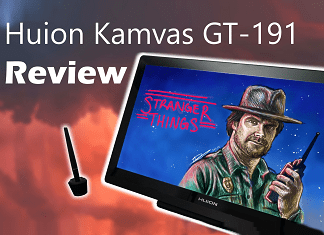 Huion GT 191 Pen Drawing Tablet Review