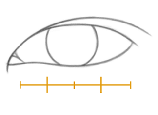 how to draw Asian Eyes